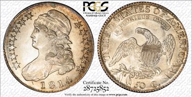 1814 50C MS63