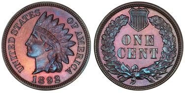 1892 1C PR65BN