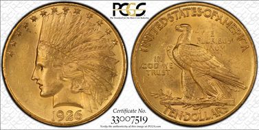 1926 $10 MS63