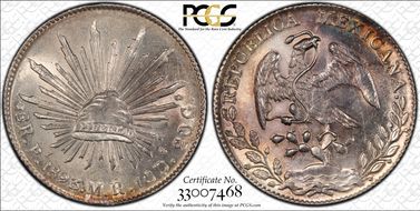 1893-Pi MR 8 R Pi84 MS62