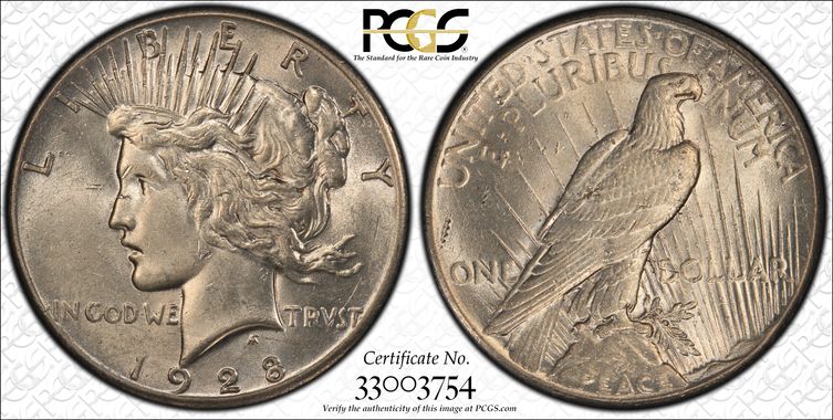 Cert 33003754 - Coin Image