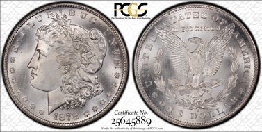 1878-S $1 MS67+