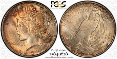 1934-D $1 MS66+
