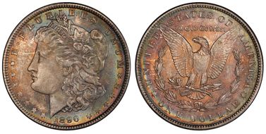 1890 $1 MS65+