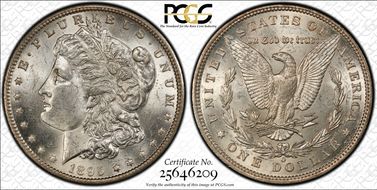 1895-O $1 MS62