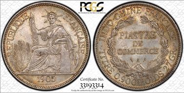 1905-A Piastre Lec-288 AU58