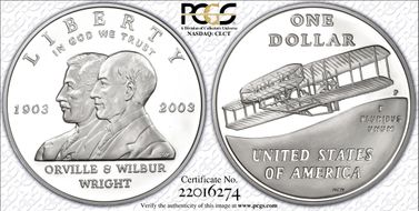 2003-P $1 First Flight PR69DCAM