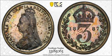 1887 3D S-3931 Jubilee Head PR65CAM
