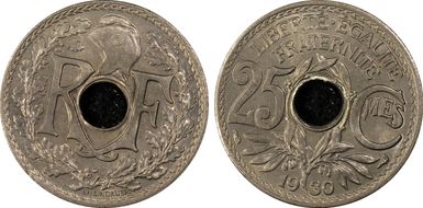 1930 25C Gad-380 F-171 MS65