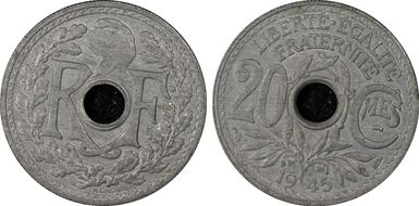 1945 20C Gad-324 F-155 MS64