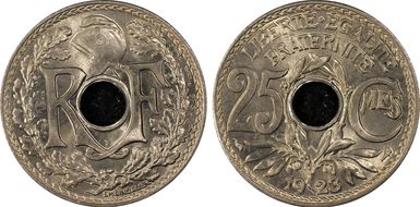 1923 25C Gad-380 F-171 MS66