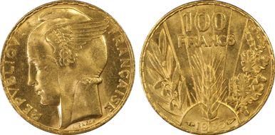 1935 100 Fr Gad-1148 F-554 MS66