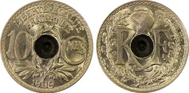 1919 10C Gad-286 F-138 MS67