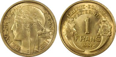 1931 1 Fr Gad-470 F-219 MS67