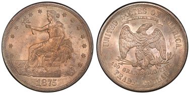 1875-S T$1 Type I/I MS63