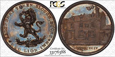 1794 Tkn 1/2D DH-24 Buckinghamshire PE PR63