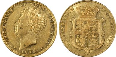 1829 Sov S-3801 AU53