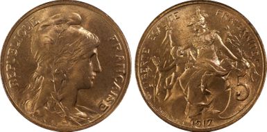 1917 5C Gad-165 F-119 MS66RD