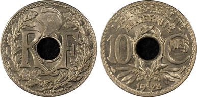 1928 10C Gad-286 F-138 MS65