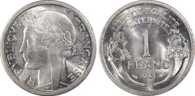 1941 1 Fr Gad-473 F-220 Lourde MS65