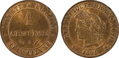 1891-A 1C Gad-88 F-104 MS65RB