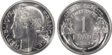 1949-B 1 Fr Gad-473b F-221 MS66