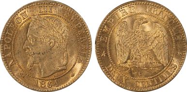 1861-A 2C Gad-104 F-108A MS64RD