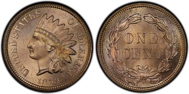 1859 1C MS66