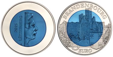 2015 € 5 Brandenbourg MS68