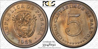 1962 5C MS65