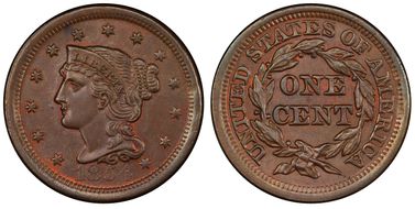 1854 1C N-29 MS64BN
