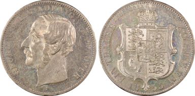 1855-B Thaler AU58