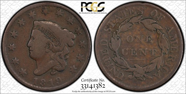 Cert 33141382 - Coin Image