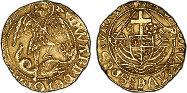 (1471-83) 1/2 Ang S-2093 AU58