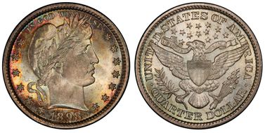 1898 25C MS67