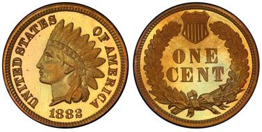 1882 1C PR67RB