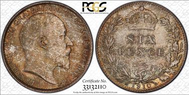 1910 6D S-3983 MS66+