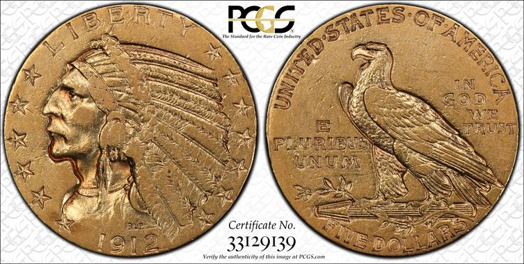 Cert 33129139 - Coin Image