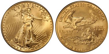 1994 $25 Gold Eagle MS70