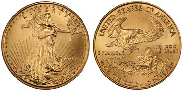 1997 $10 Gold Eagle MS70