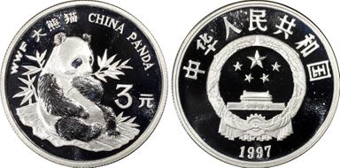 1997 3 Yn WWF Panda PR69DCAM