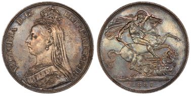 1887 Crown S-3921 MS63