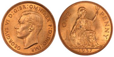 1937 1D S-4114 MS65RD