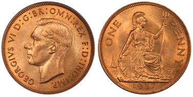 1937 1D S-4114 MS65RD