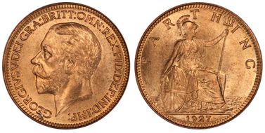 1927 1/4D S-4061 MS65RD