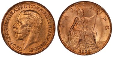 1931 1/4D S-4061 MS66RD