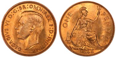 1948 1D S-4114 MS65RD