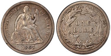 1865-S 10C F-103, RPD N1