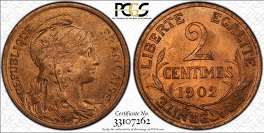 1902 2C Gad-107 F-110 MS65RD