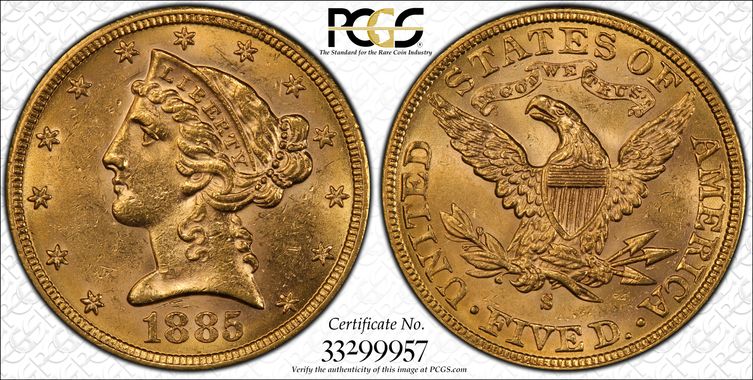 Cert 33299957 - Coin Image